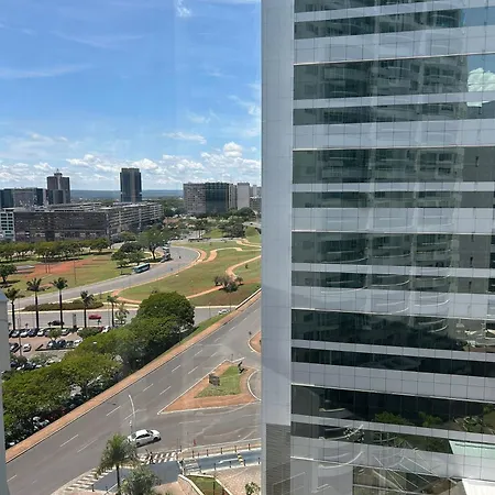 Sm1116 Apart Hotel Em Andar Alto Regiao Central Brasilia Exterior photo