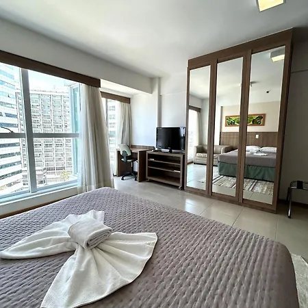 Sm1116 Apart Hotel Em Andar Alto Regiao Central Brasilia Exterior photo