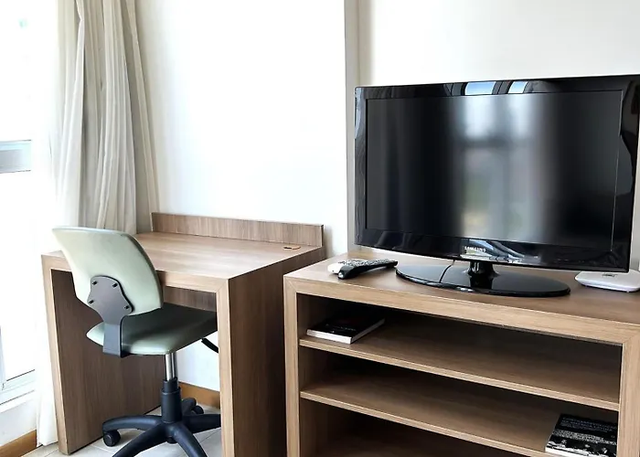 Sm1116 Apart Hotel Em Andar Alto Regiao Central